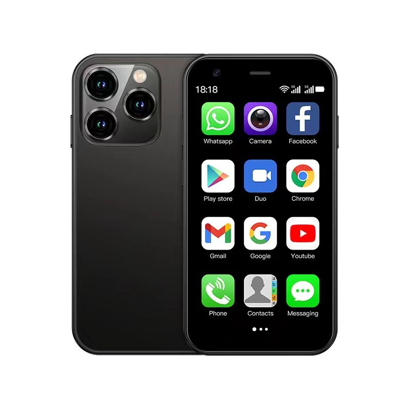 Global Version mini smart phone 3G android 8.1 quad core dual sim card long time standby gaming phone soyes xs15